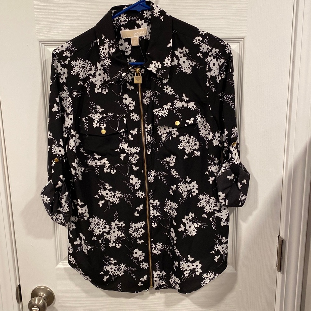 Michael Kors Black Blouse